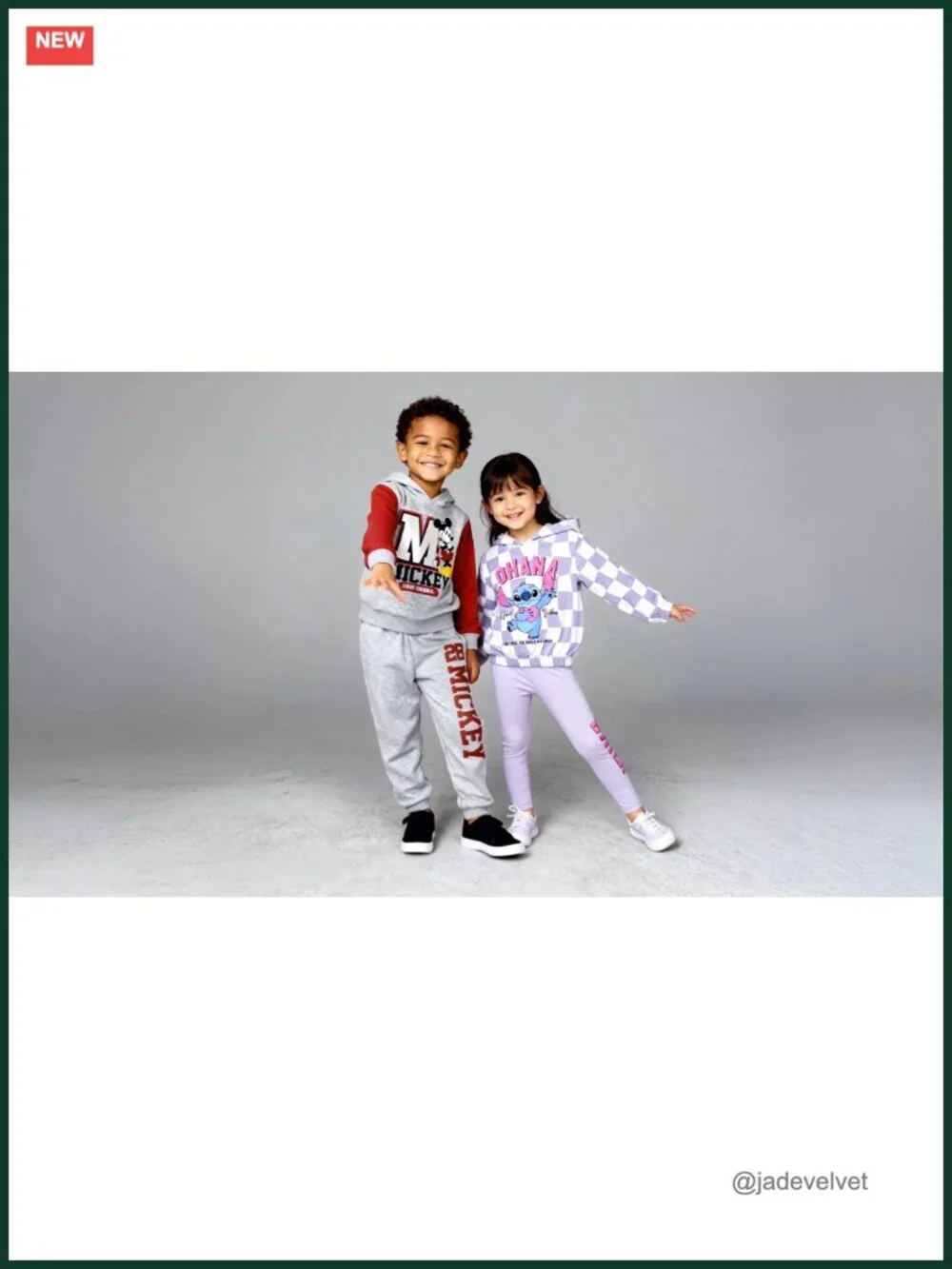 Kids 2-Piece Hoodie and Jogger Set with Lenticular Patch